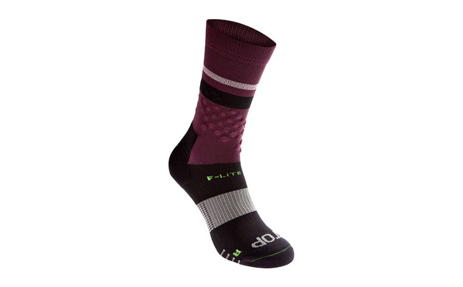 Inov-8 F-lite Crew Women's Socks Purple/Black UK 042176FVL